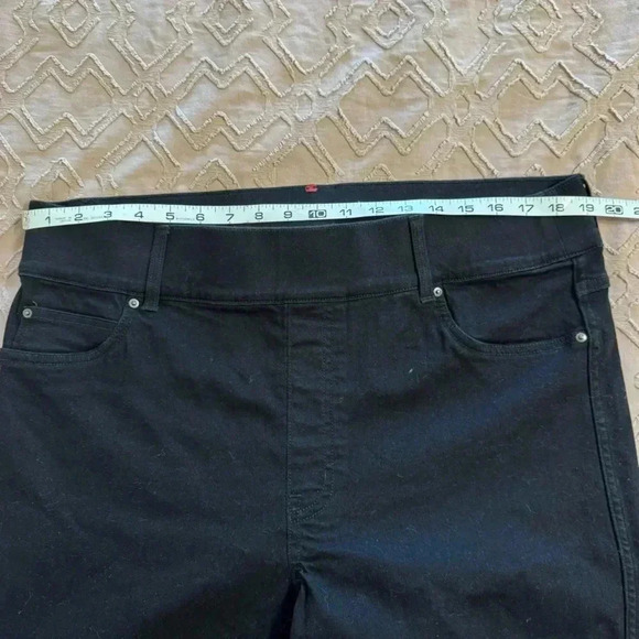 Women's SPANX 20278T Black Ankle Skinny Jeans Plus Size 2X Tall. See measurement - Picture 9 of 16